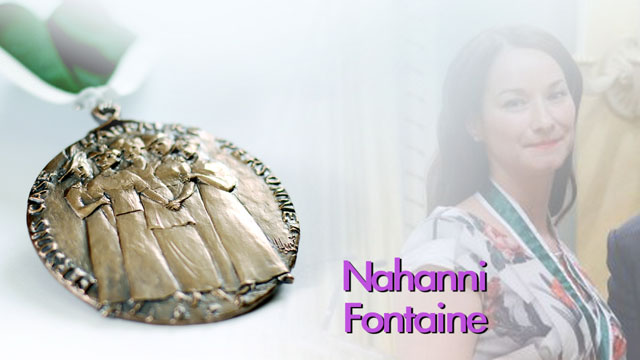 Nahanni Fontaine, Winnipeg, Manitoba, Recipient,  2013, Governor General Awards in Commemoration of the Persons Case