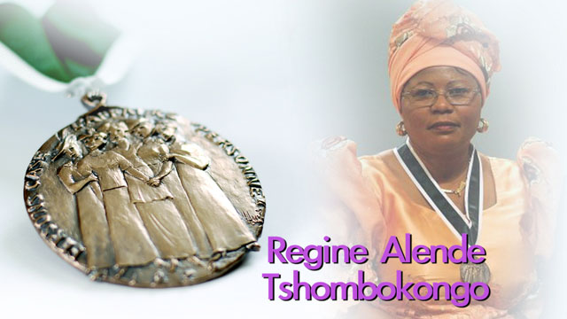 Régine Alende Tshombokongo, Lauréate, 2012
